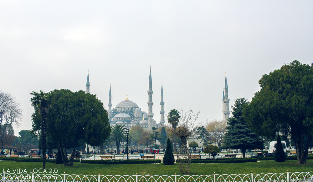 istanbul sininen moskeija