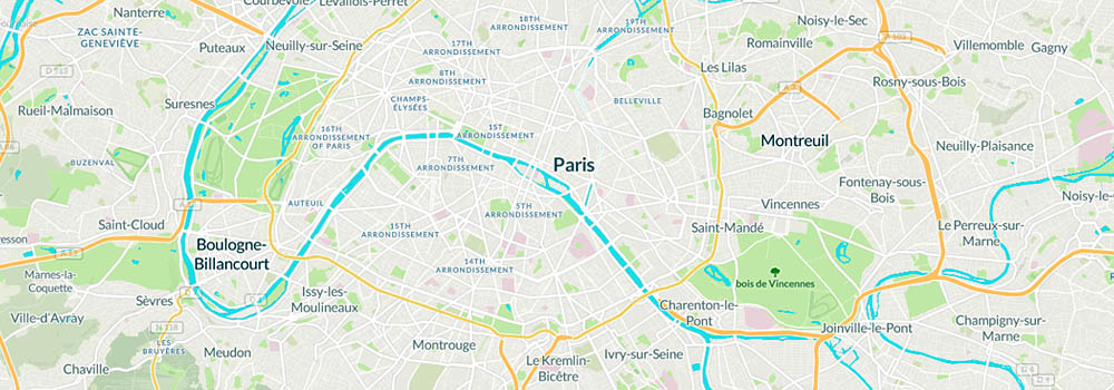Pariisi kartta