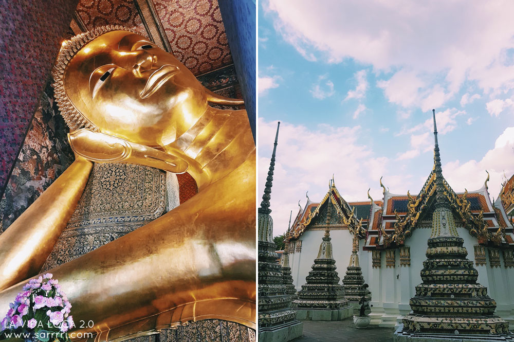 Matkapäiväkirja Bangkok Wat Pho